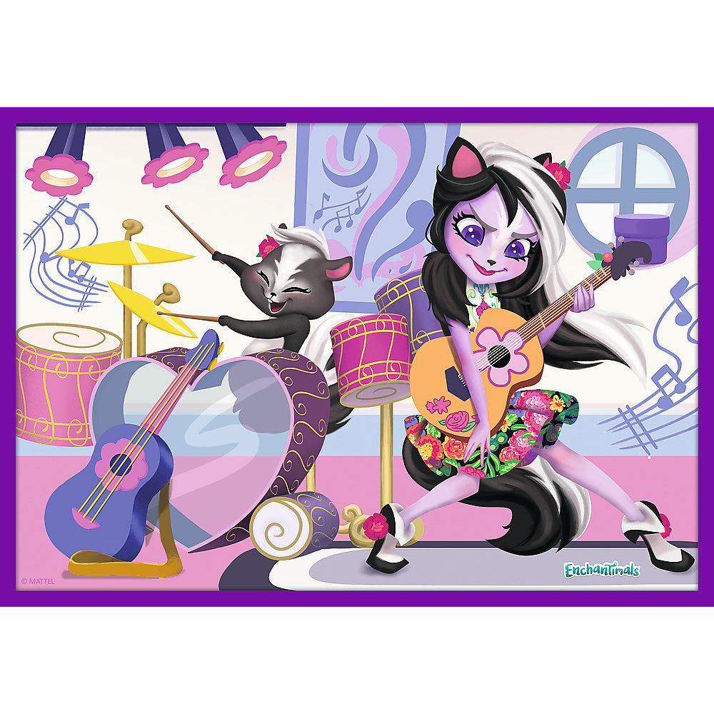 PUZZLE TREFL 10IN1 ENCHANTIMALS - FETELE UIMITOARE