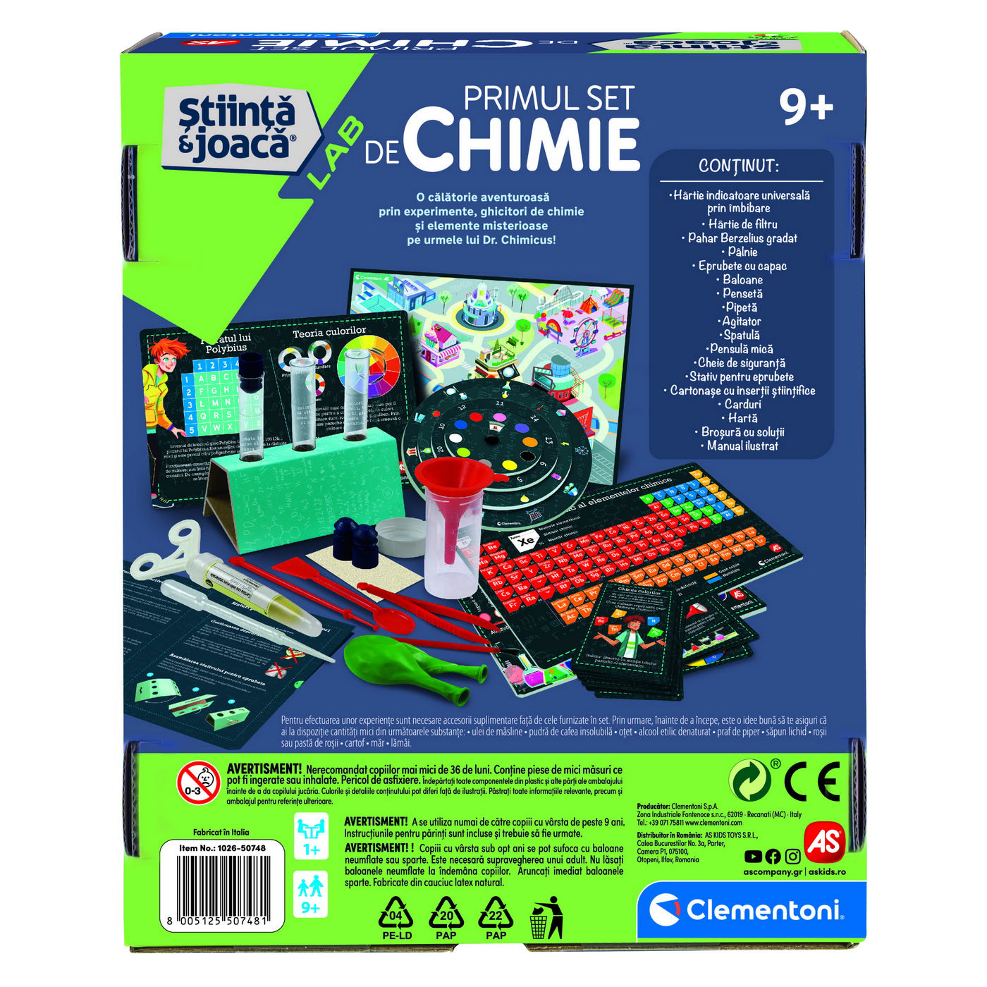 PRIMUL MEU SET DE CHIMIE