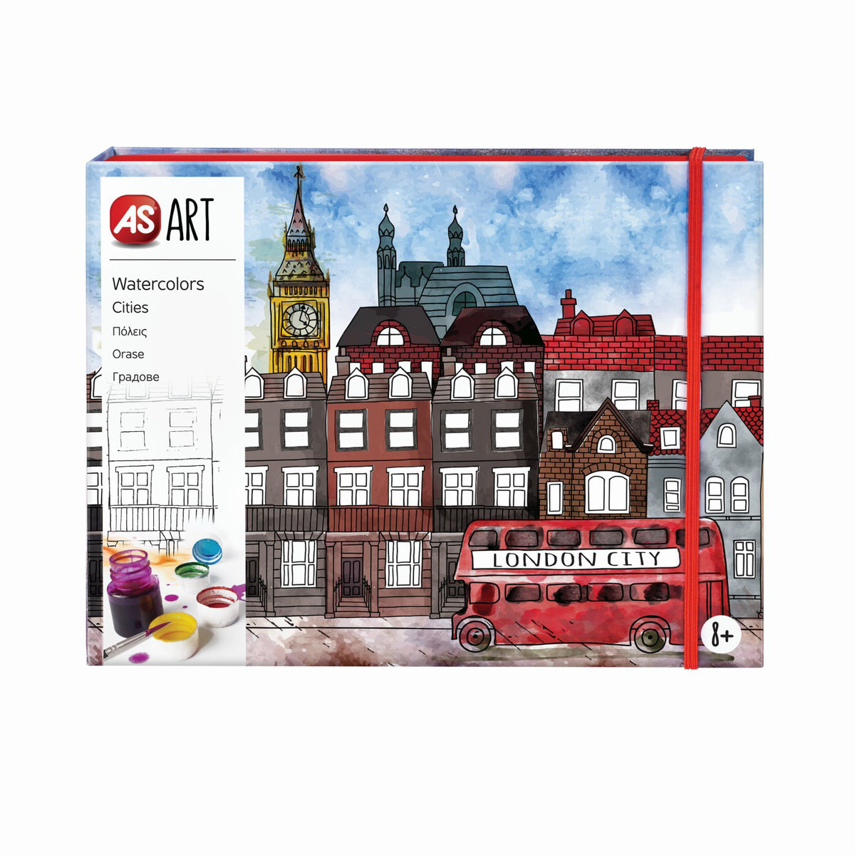 SET DESEN AS ART ACUARELA ORASE