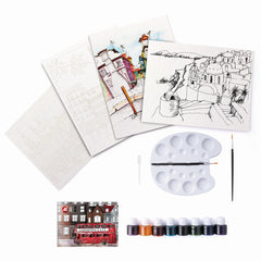 SET DESEN AS ART ACUARELA ORASE