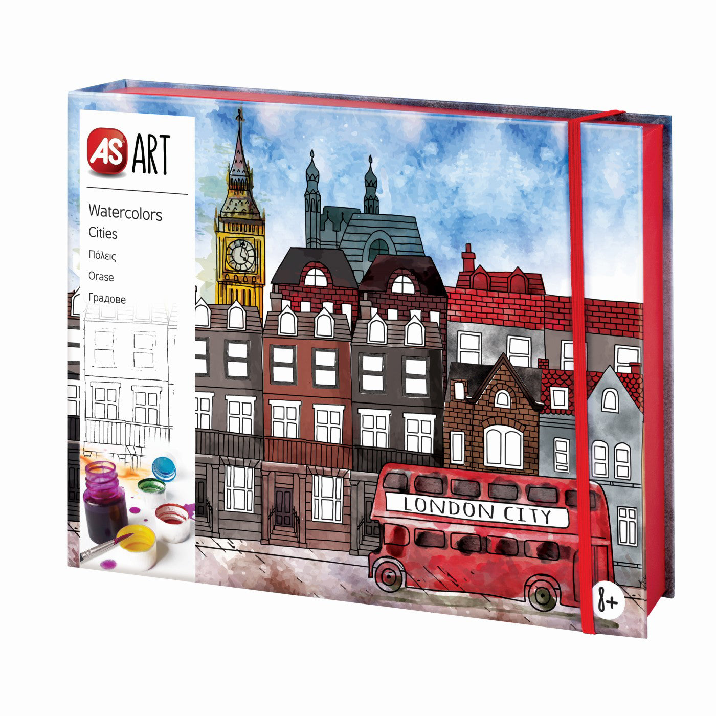 SET DESEN AS ART ACUARELA ORASE