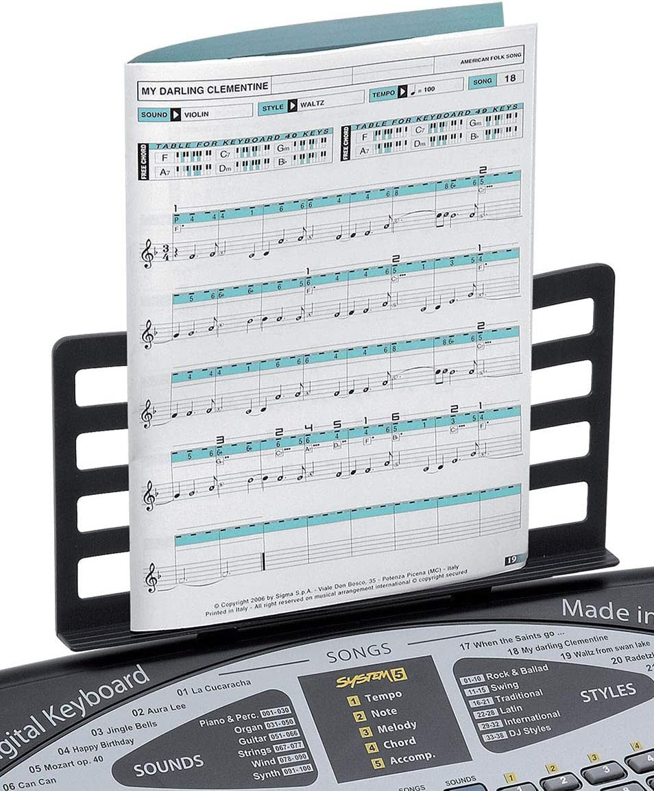BONTEMPI ORGA ELECTRONICA DJ CU 40 CLAPE