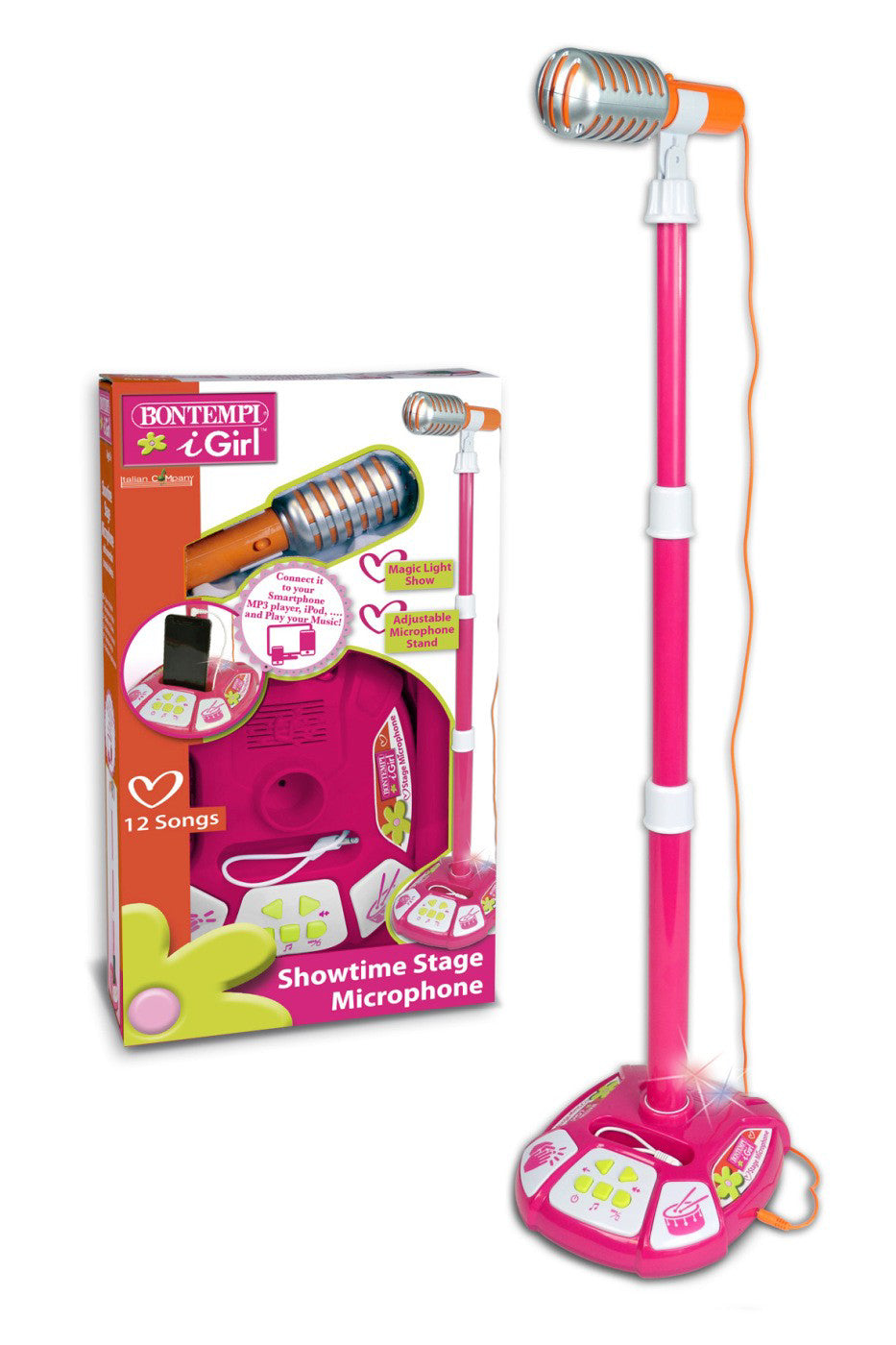BONTEMPI MICROFON CU STATIV ROZ
