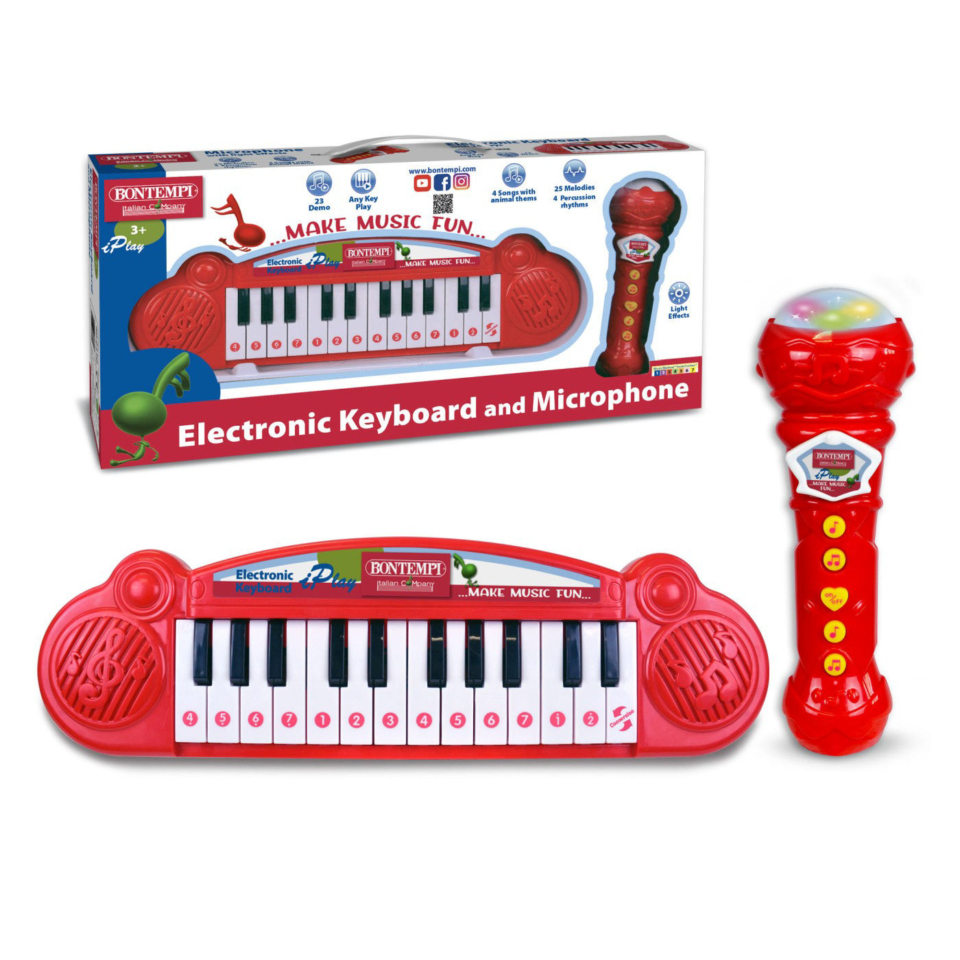 BONTEMPI SET MINI ORGA SI MICROFON