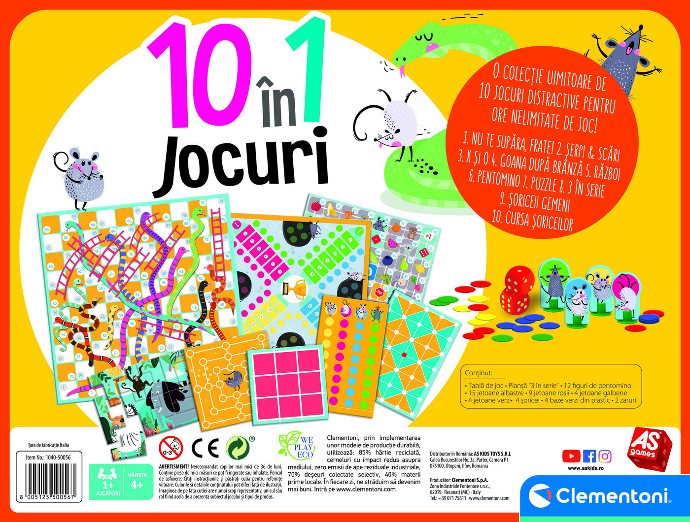SET JOCURI 10IN1