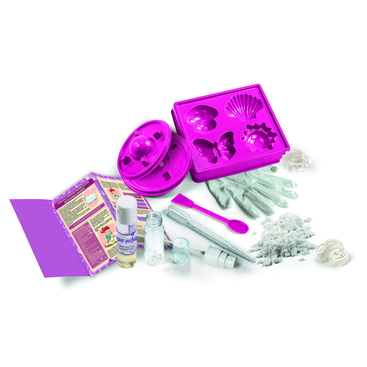 SET CREEAZA SAPUNURI SI BOMBE SPUMANTE DE BAIE