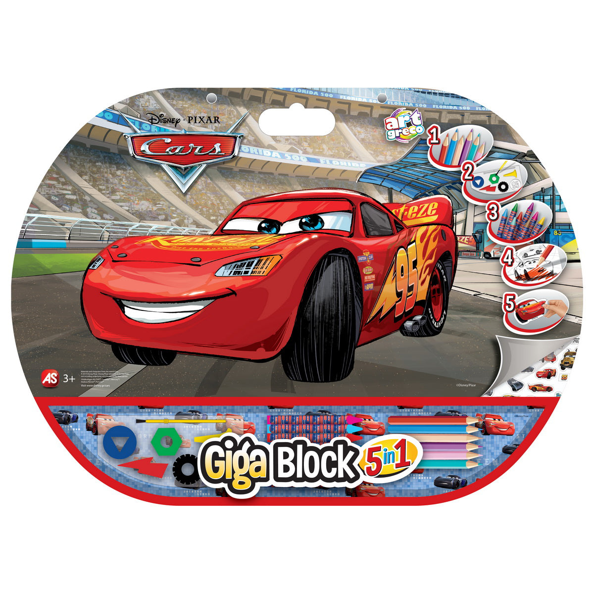 SET PENTRU DESEN 5IN1 GIGABLOCK CARS