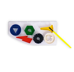 SET PENTRU DESEN 5IN1 GIGABLOCK CARS