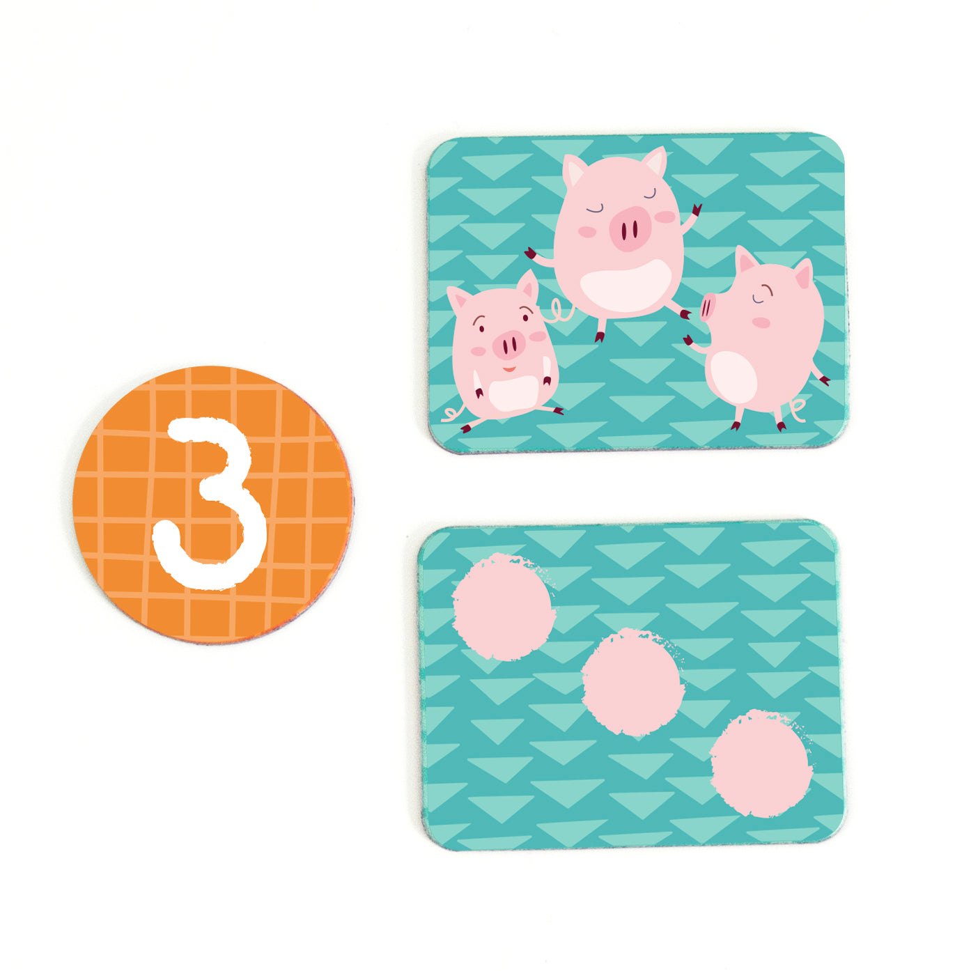 CUTIE MAGNETICA INVATA NUMERELE CU 57 DE PIESE