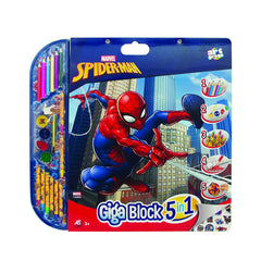 SET PENTRU DESEN 5IN1 GIGABLOCK SPIDER-MAN