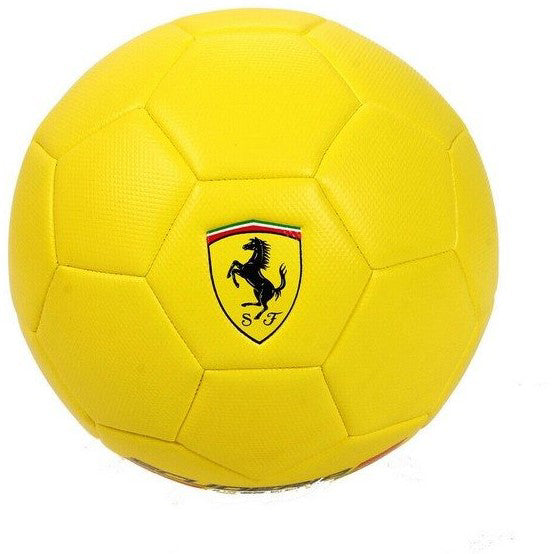 MINGE DE FOTBAL FERRARI GALBENA MARIMEA 5 EDITIE LIMITATA