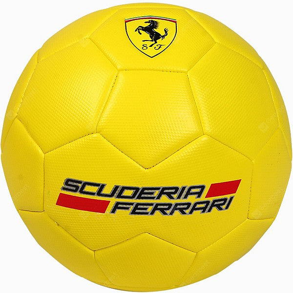 MINGE DE FOTBAL FERRARI GALBENA MARIMEA 5 EDITIE LIMITATA