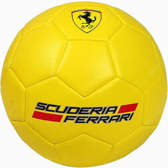 MINGE DE FOTBAL FERRARI GALBENA MARIMEA 5 EDITIE LIMITATA