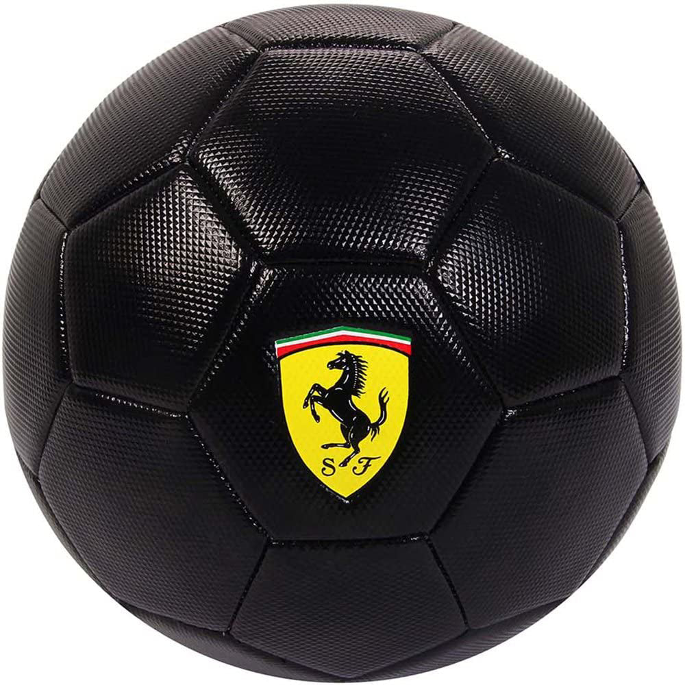 MINGE DE FOTBAL FERRARI NEAGRA MARIMEA 5 EDITIE LIMITATA