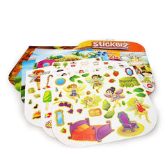SET 150 DE AUTOCOLANTE STICKERZ REUTILIZABILE CU ZANE