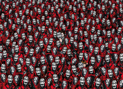 PUZZLE IMPOSSIBLE LA CASA DE PAPEL 1000 DE PIESE CLEMENTONI