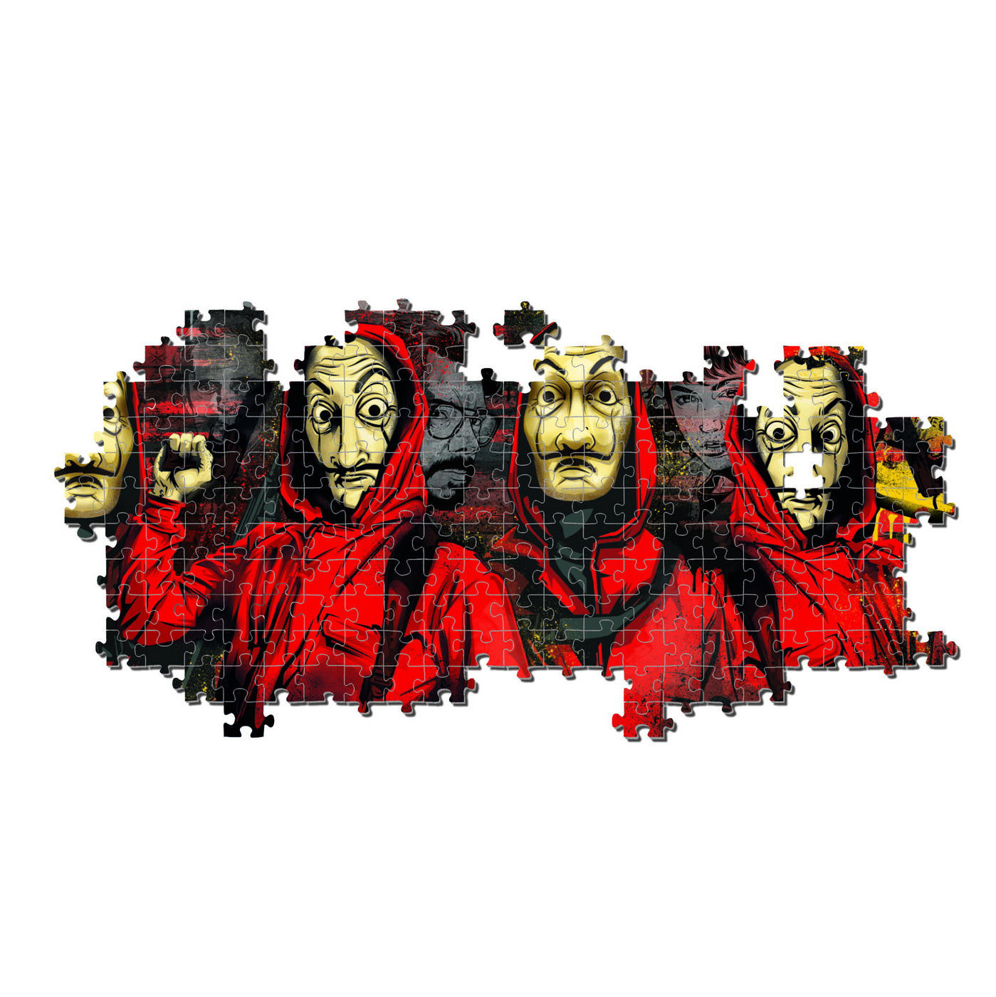 PUZZLE CASA DE PAPEL 1000 DE PIESE PANORAMA CLEMENTONI