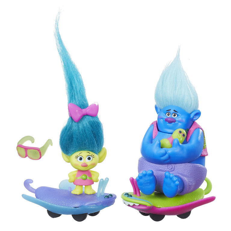 PACHET FIGURINE TROLLS PE SKATE