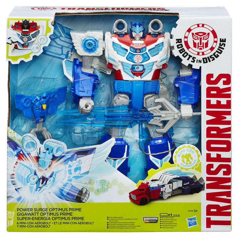 FIGURINA RID POWER HEROES CU ACCESORII OPTIMUS PRIME