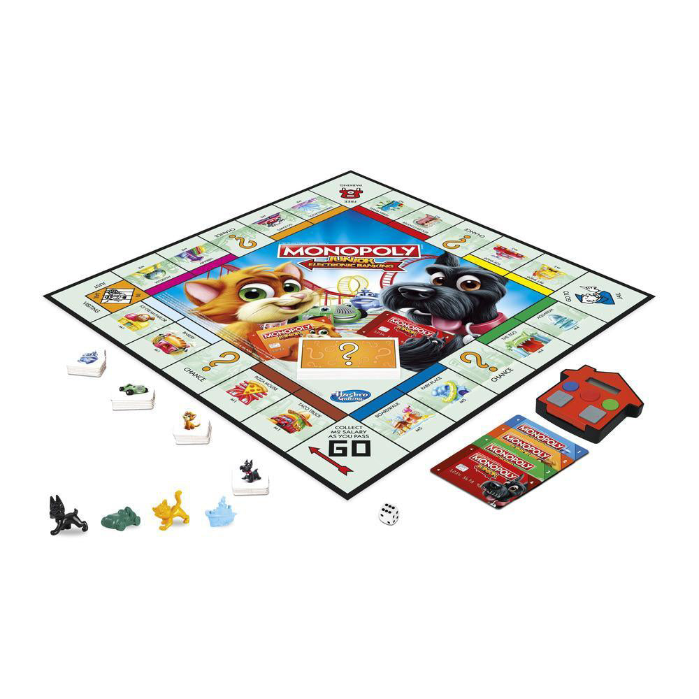 MONOPOLY JUNIOR BANCA ELECTRONICA LIMBA ROMANA