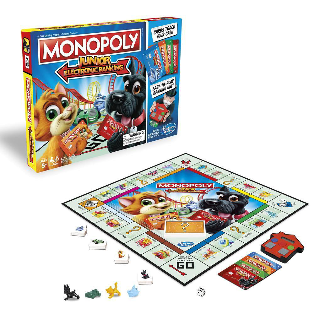 MONOPOLY JUNIOR BANCA ELECTRONICA LIMBA ROMANA