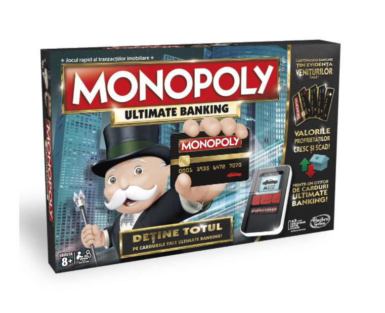 MONOPOLY ULTIMATE BANKING LIMBA ROMANA