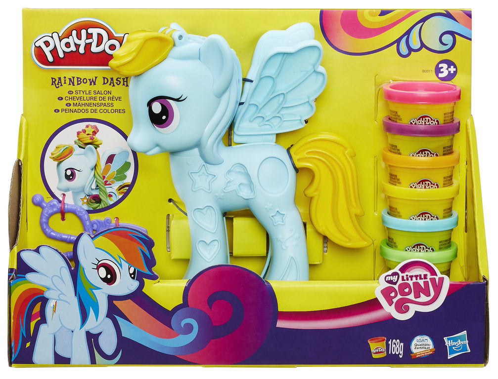 SET SALONUL LUI RAINBOW DASH PLAY DOH