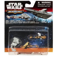 SET 3 FIGURINE MICROMACHINES EPISODUL VII FOREST BATTLE