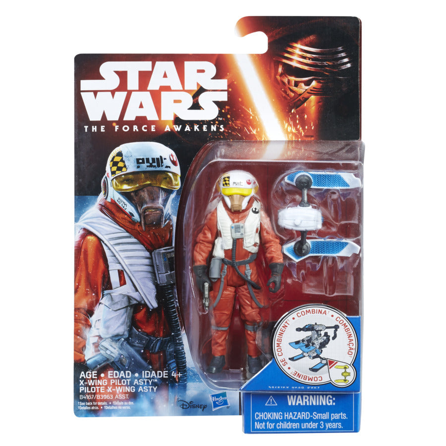 FIGURINA SNOWDESERT STARWARS EPISODUL VII PILOT XWING