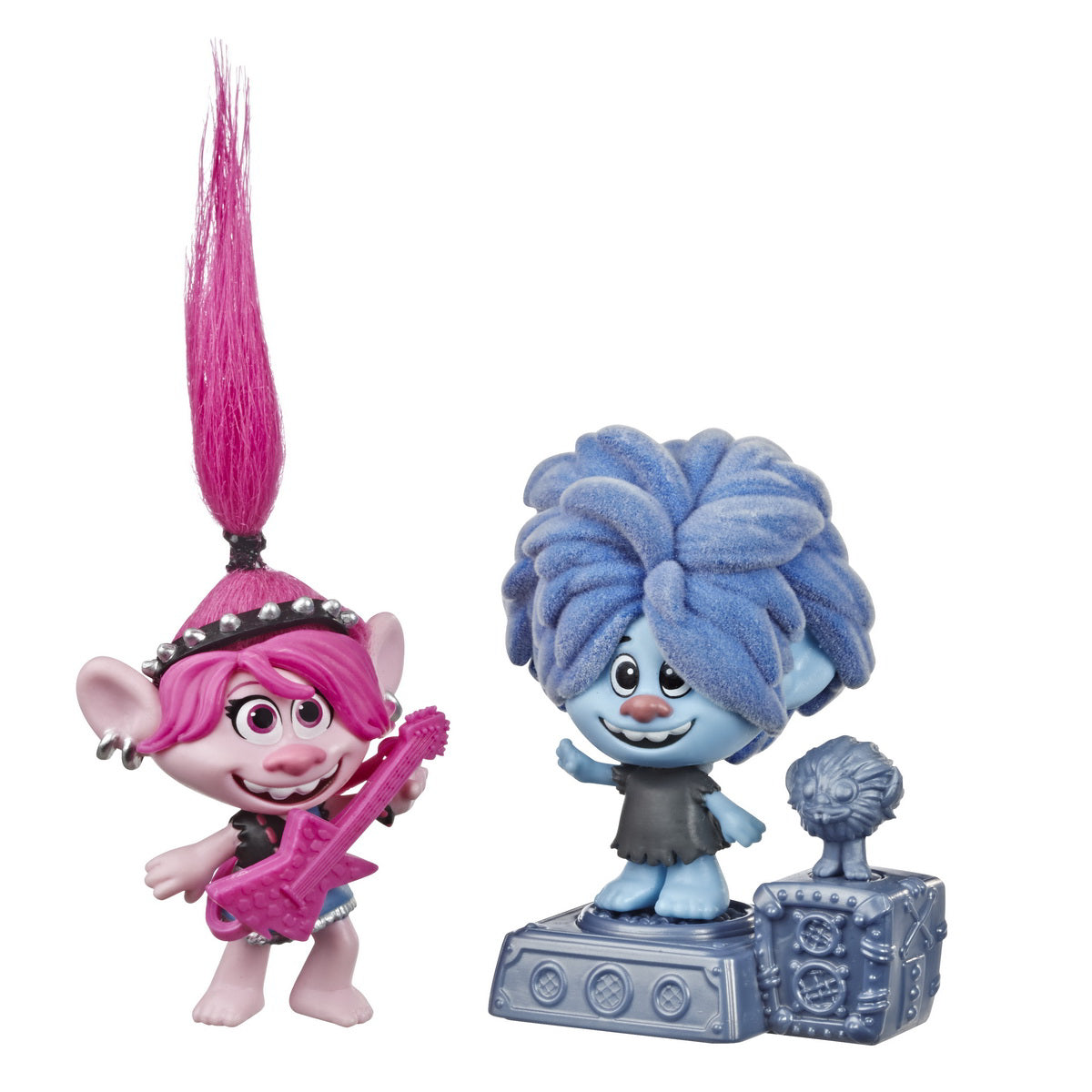 TROLLS SET 2 FIGURINE ROCK CITY BOBBLE