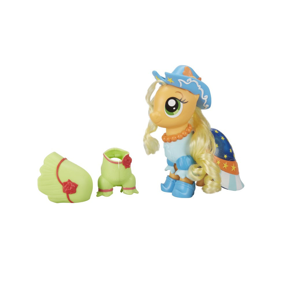 MLP PONEI APPLEJACK CU HAINUTE SI ACCESORII