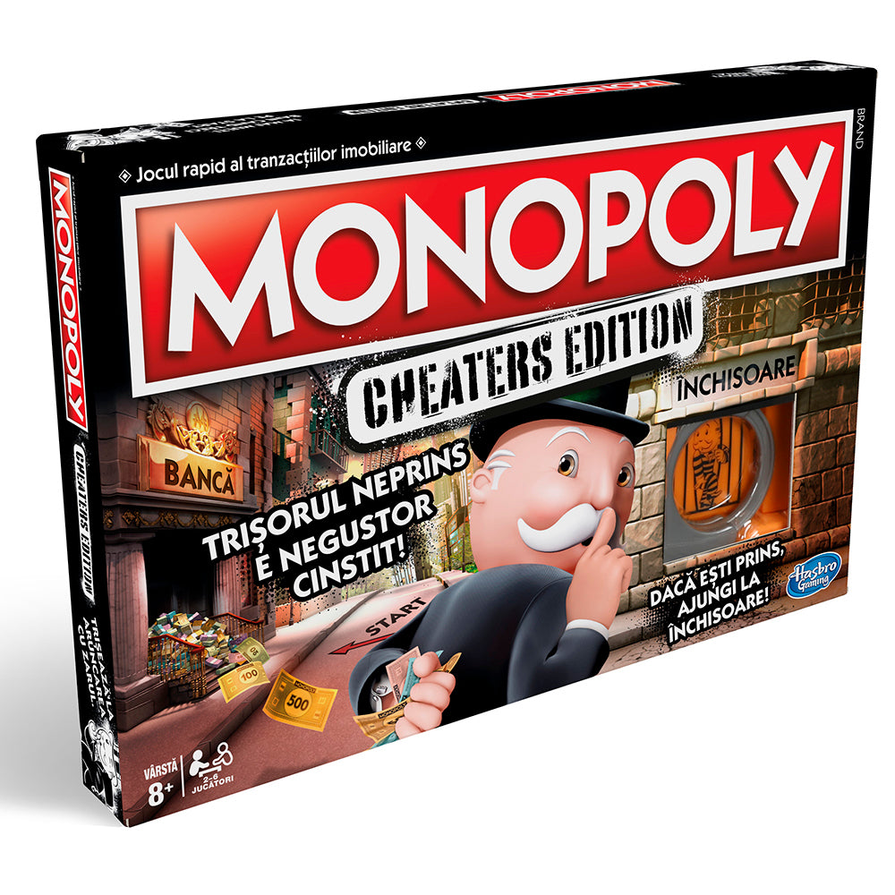 MONOPOLY CHEATERS EDITION LIMBA ROMANA