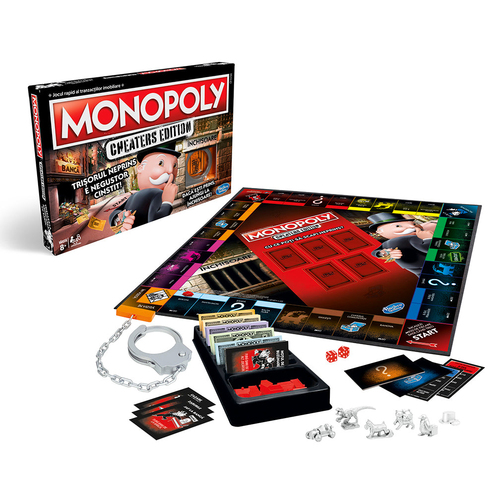 MONOPOLY CHEATERS EDITION LIMBA ROMANA