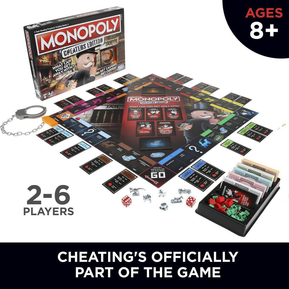 MONOPOLY CHEATERS EDITION LIMBA ROMANA