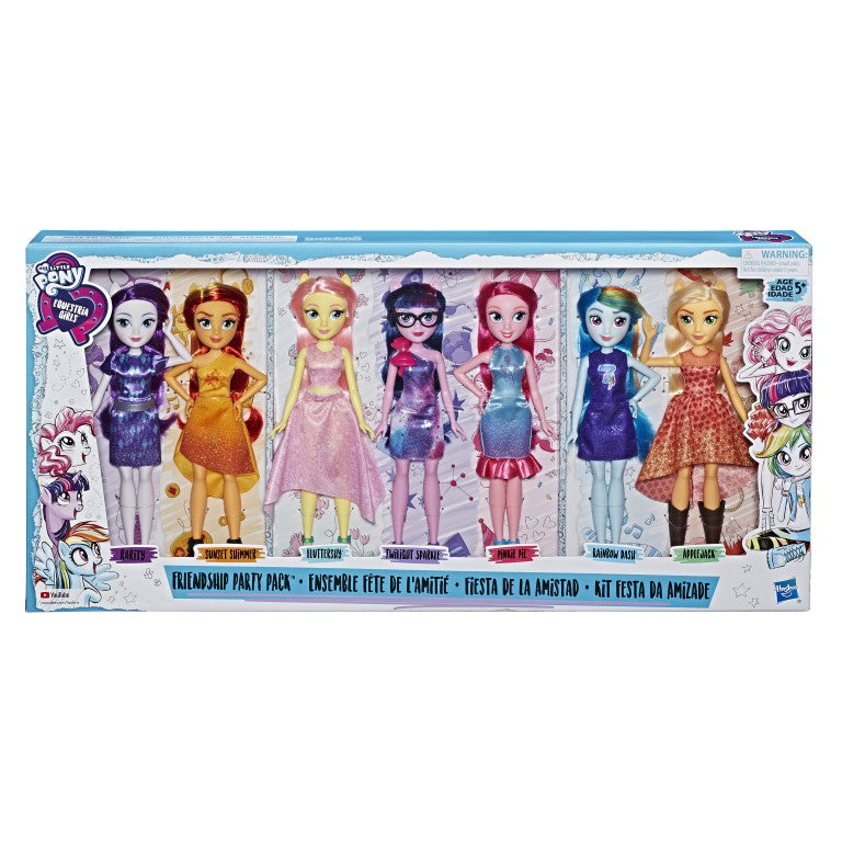 PAPUSILE EQUESTRIA GIRLS SET COMPLET