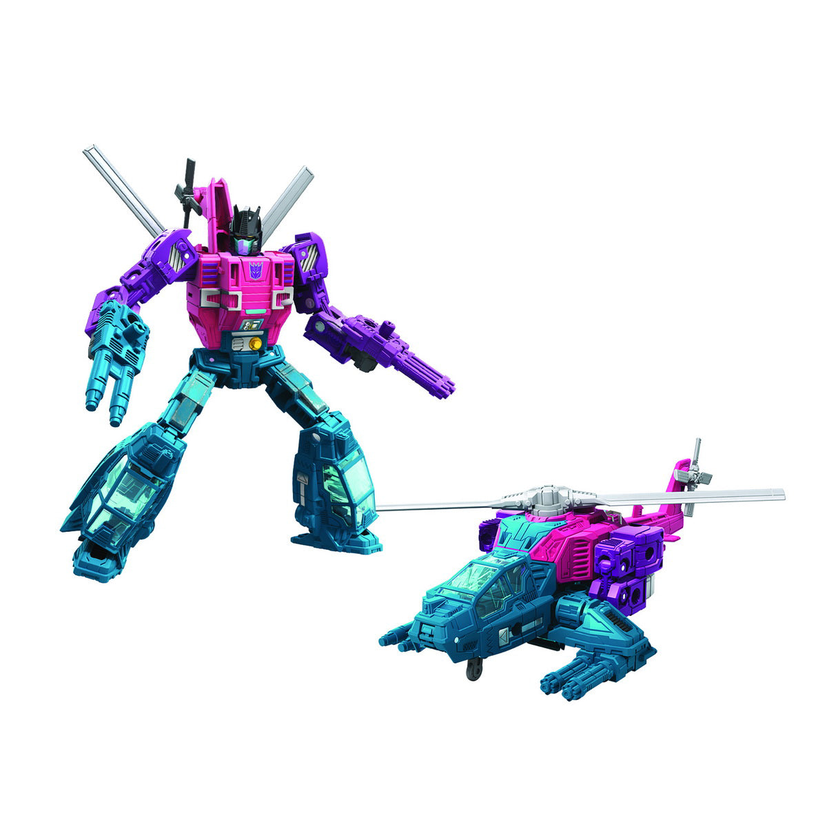 TRANSFORMERS ROBOT DELUXE DECEPTICON SINISTER