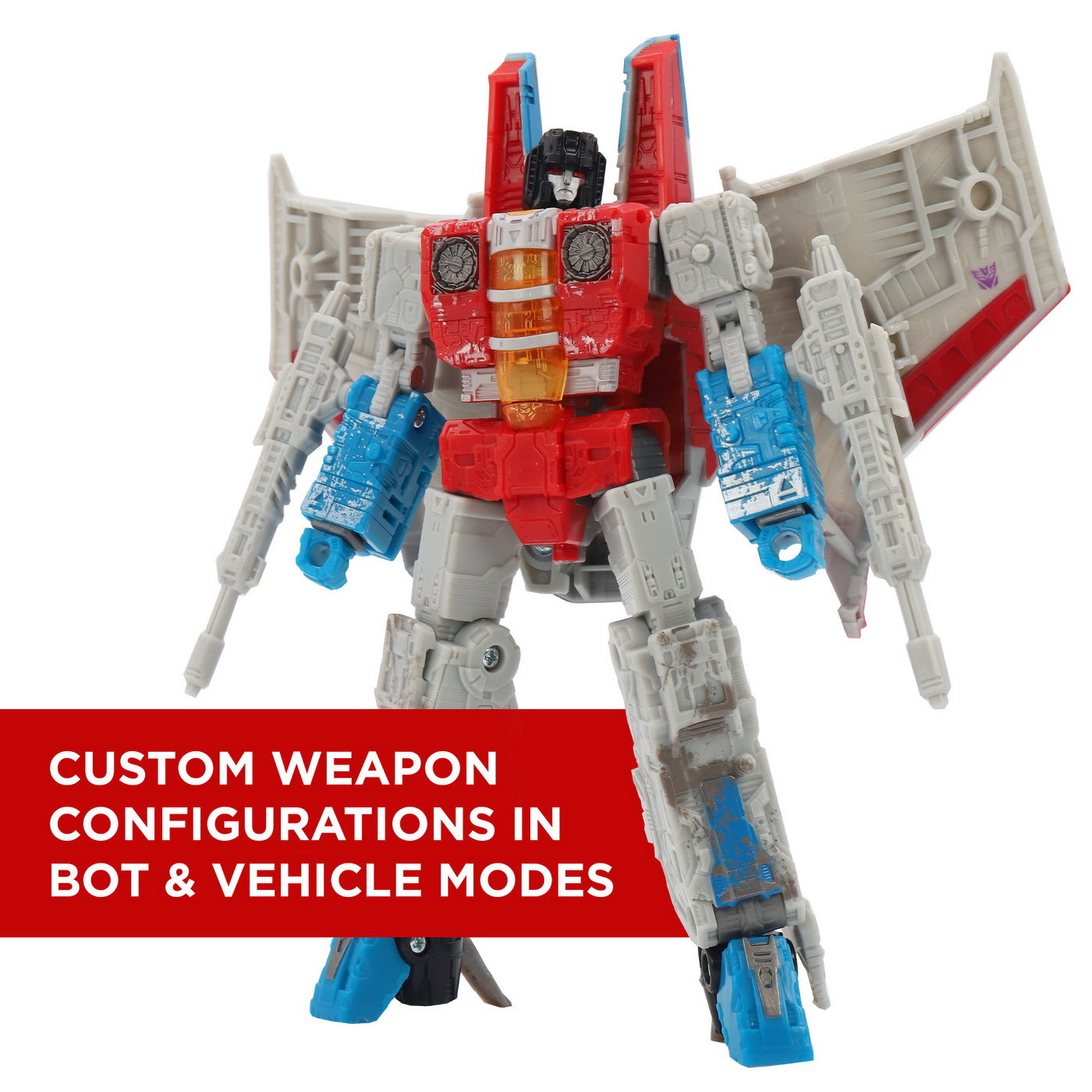 TRANSFORMERS VOYAGER ROBOT DECEPTICON STARSCREAM