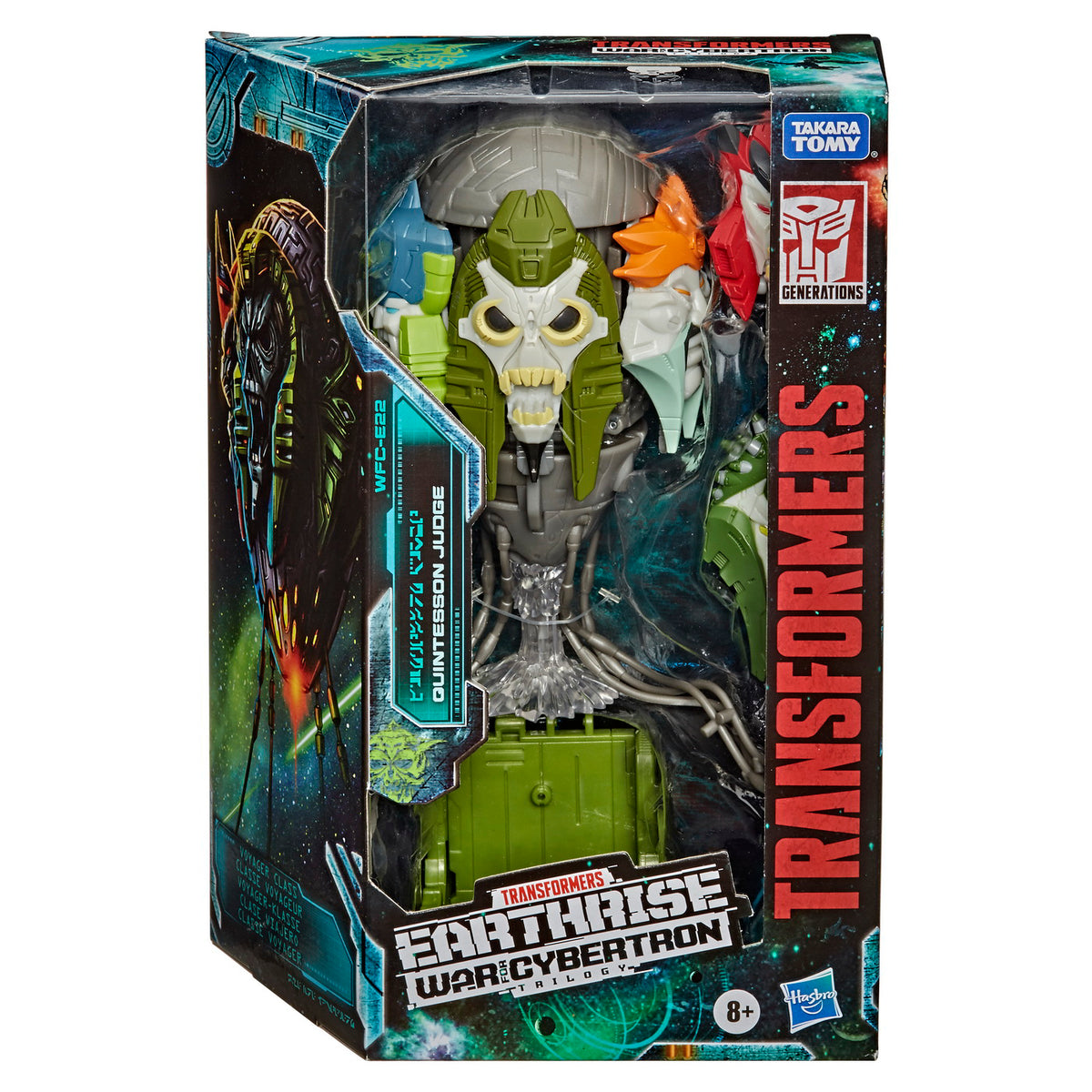 TRASFORMERS GEN WFC ROBOT VOYAGER QUINTESSON JUDGE