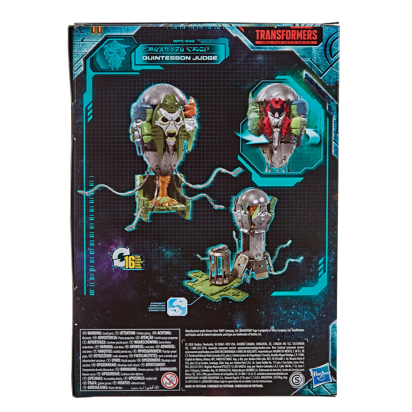 TRASFORMERS GEN WFC ROBOT VOYAGER QUINTESSON JUDGE