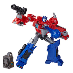 TRANSFORMERS ROBOT VEHICUL CYBERVERSE DELUXE OPTIMUS PRIME