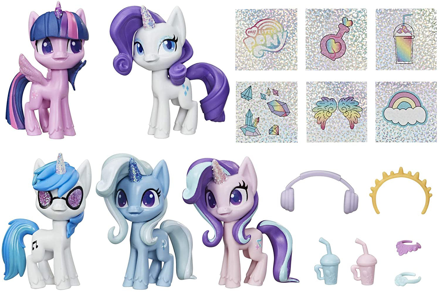 SET 5 PONEI UNICORN SPARCLE