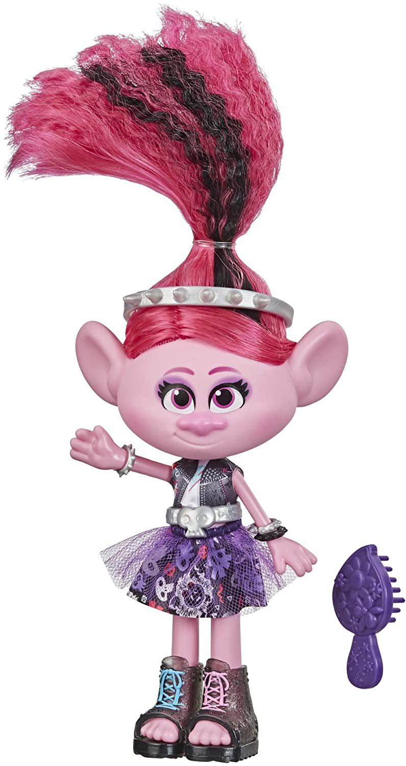 TROLLS PAPUSA POPPY ROCK STYLE DELUXE FASHION