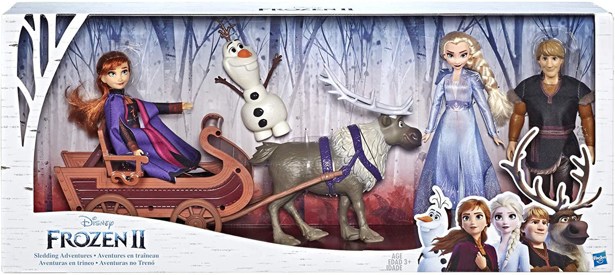 SET FROZEN2 CU SANIE SI PAPUSI