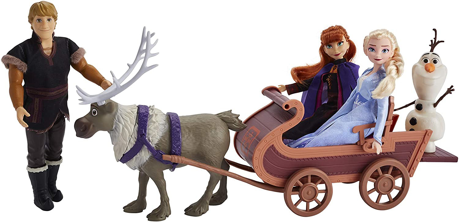 SET FROZEN2 CU SANIE SI PAPUSI