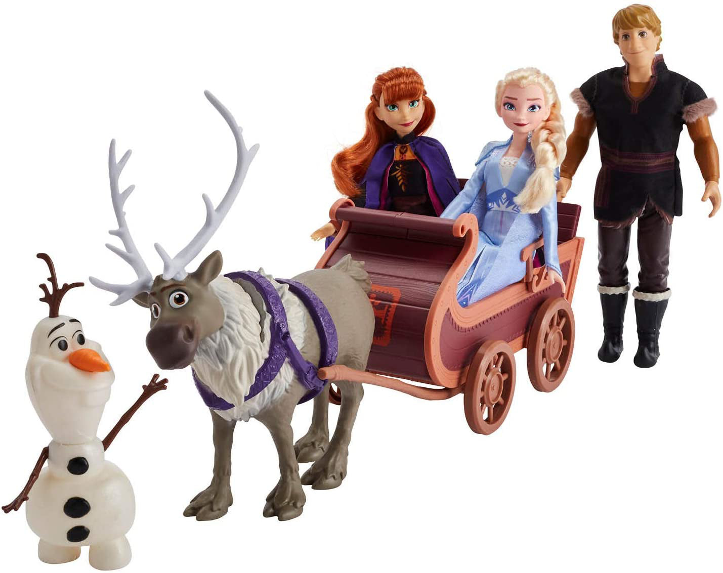 SET FROZEN2 CU SANIE SI PAPUSI