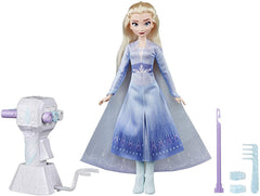 PAPUSA FROZEN2 ELSA CU PAR LUNG PENTRU IMPLETIT