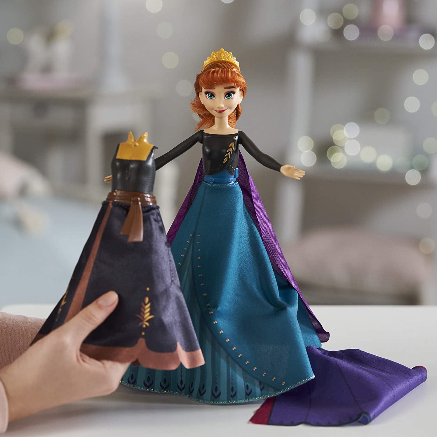 PAPUSA FROZEN2 ANNA TRANSFORMAREA FINALA