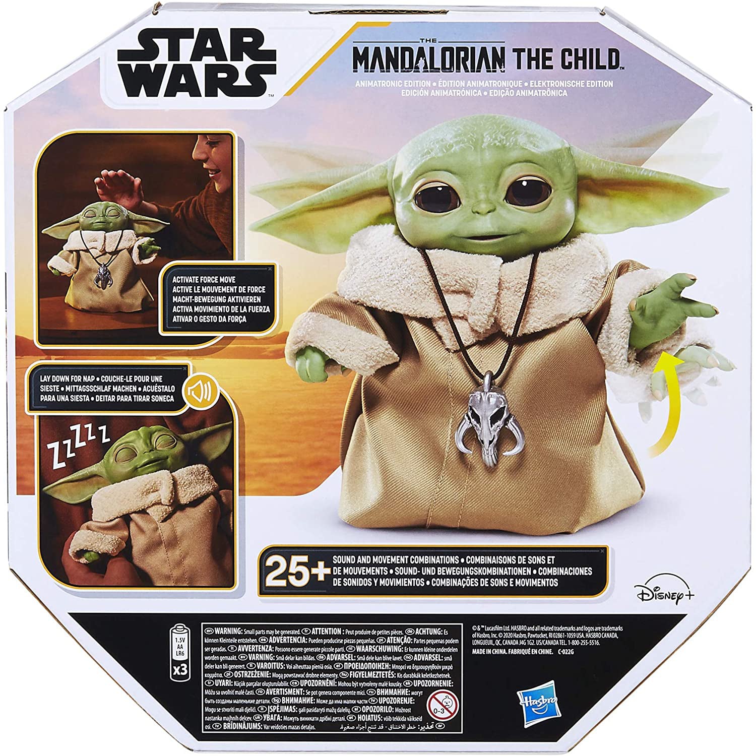 PLUS INTERACTIV STAR WARS THE CHILD ANIMATRONIC EDITION AKA BABY YODA