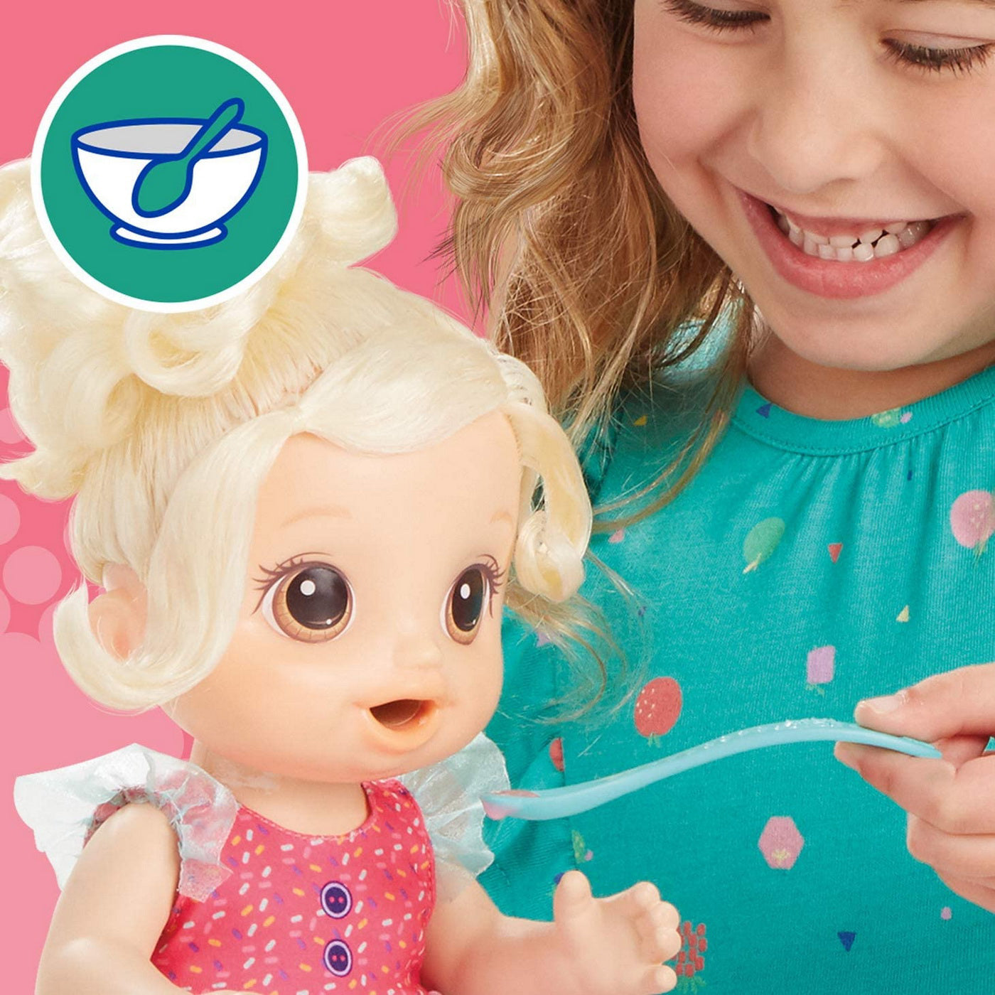 PAPUSA BABY ALIVE CU MIXER PENTRU CAPSUNI