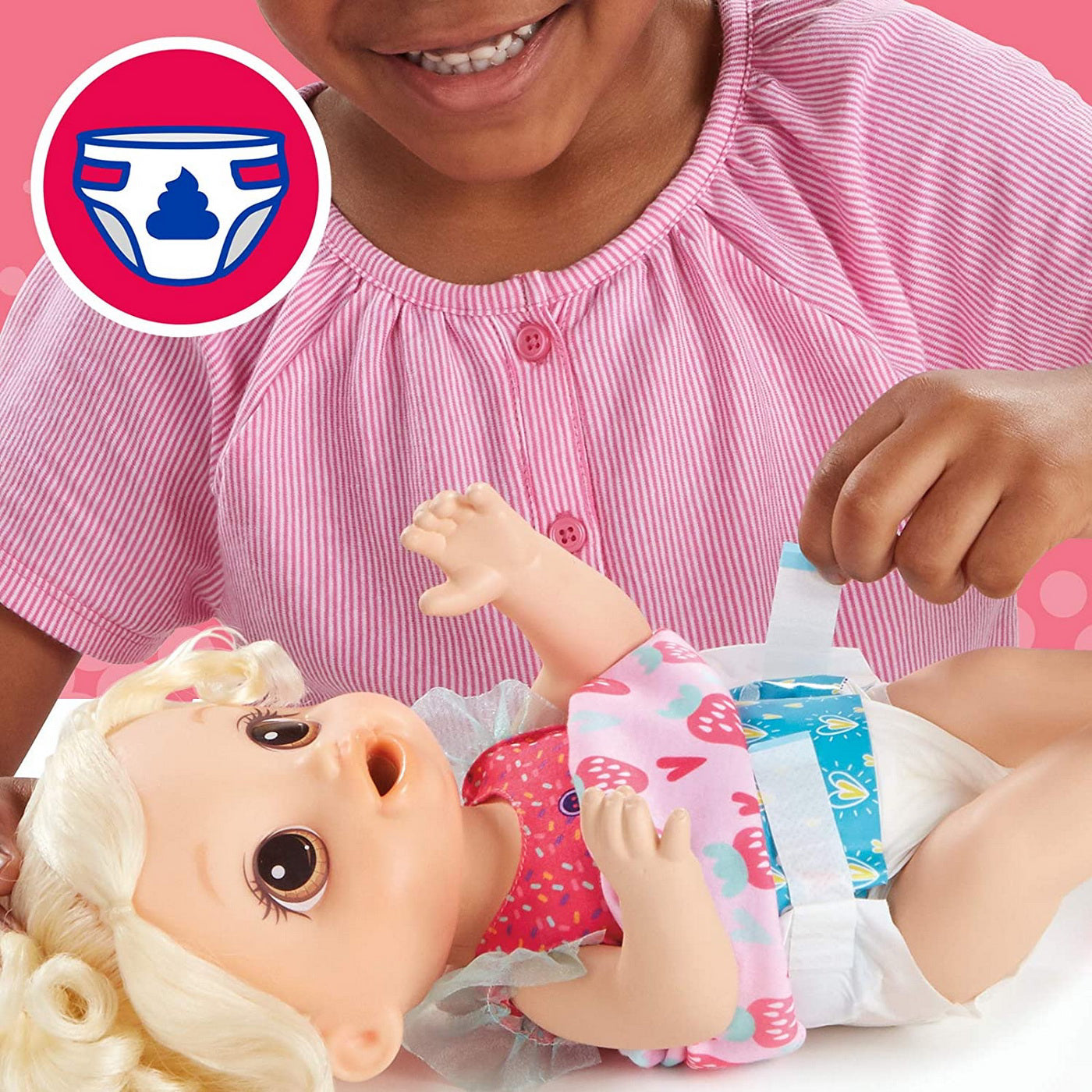 PAPUSA BABY ALIVE CU MIXER PENTRU CAPSUNI